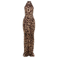 Autumn Fashion Elegance Creativity Digital Printing Dress