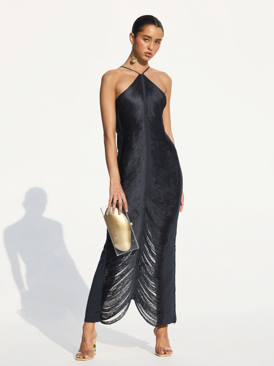 Women's Sexy Cutout Brace Nightclub Party Dress