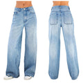 American Retro Wide Leg Loose Straight Women's Jeans