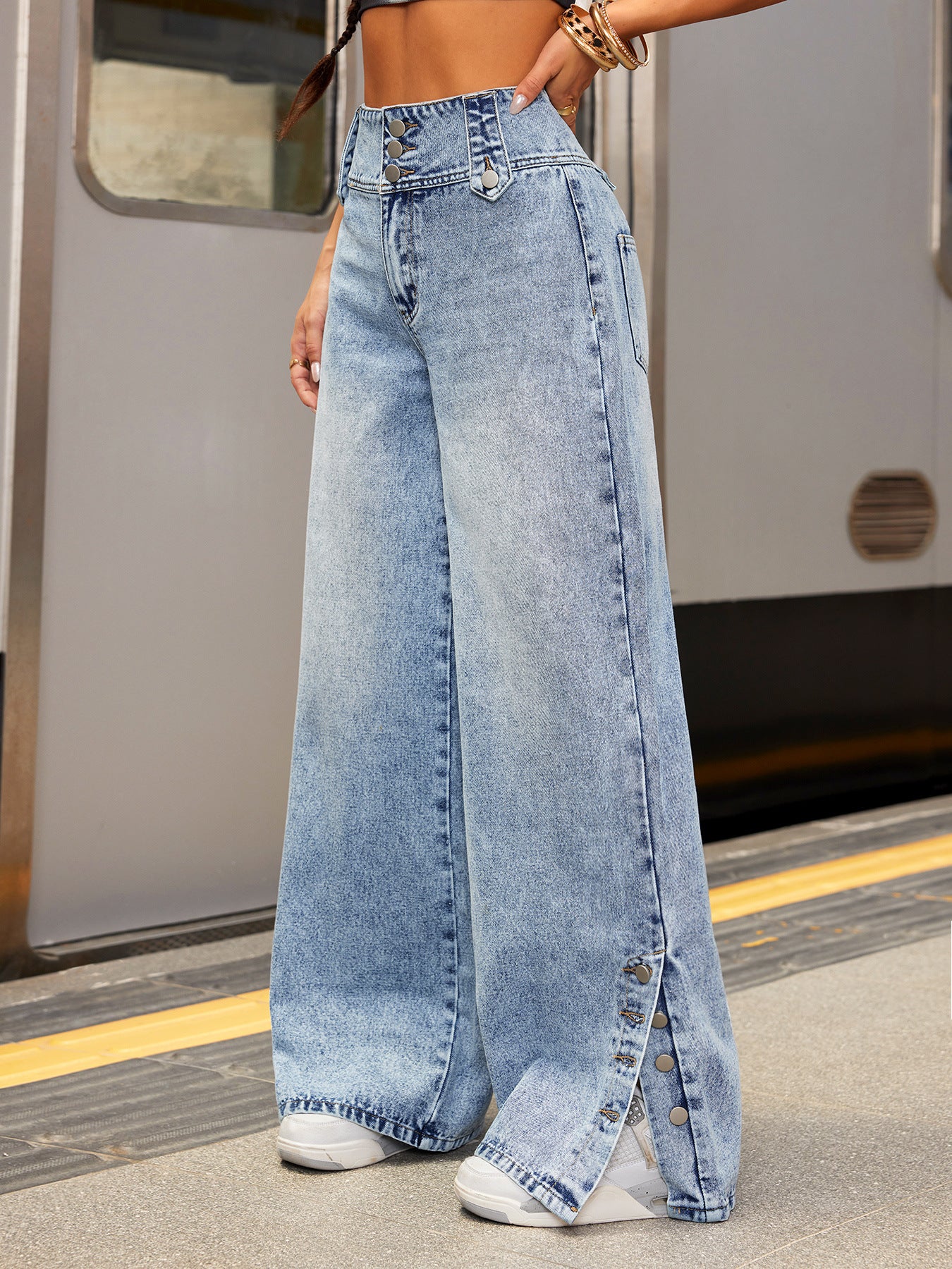 Pretty Women's American Street Fashionable For Jeans