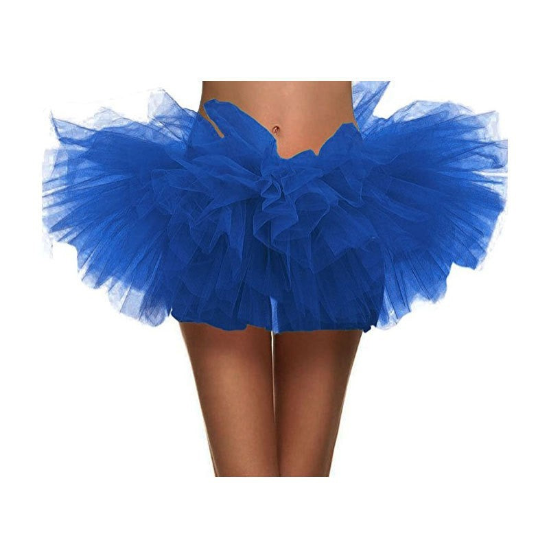 Tulle Pettiskirt Half-length Large Rainbow Color Shorts