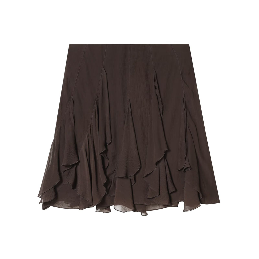 Charming New Pretty Fashionable Asymmetric Ruffled Skirts