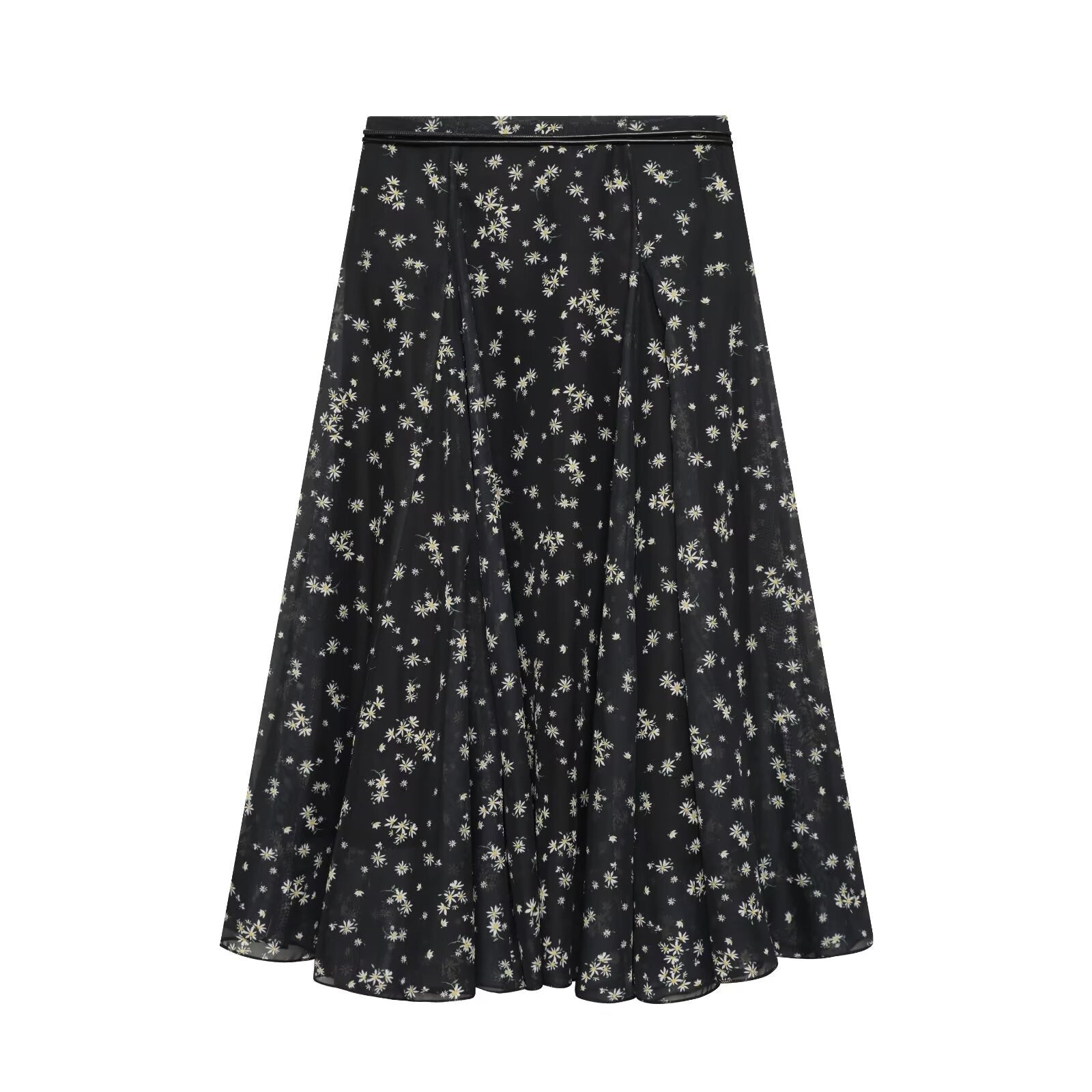 Winter Fashion Slim Fit Slimming Floral Skirt