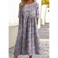 New Women's Summer Loose Fashion Printing Dress