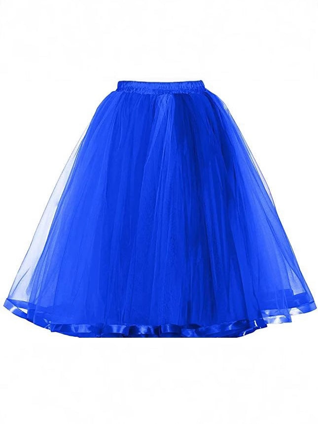 Halloween Rainbow Tulle Tutu Carnival Performance Skirt