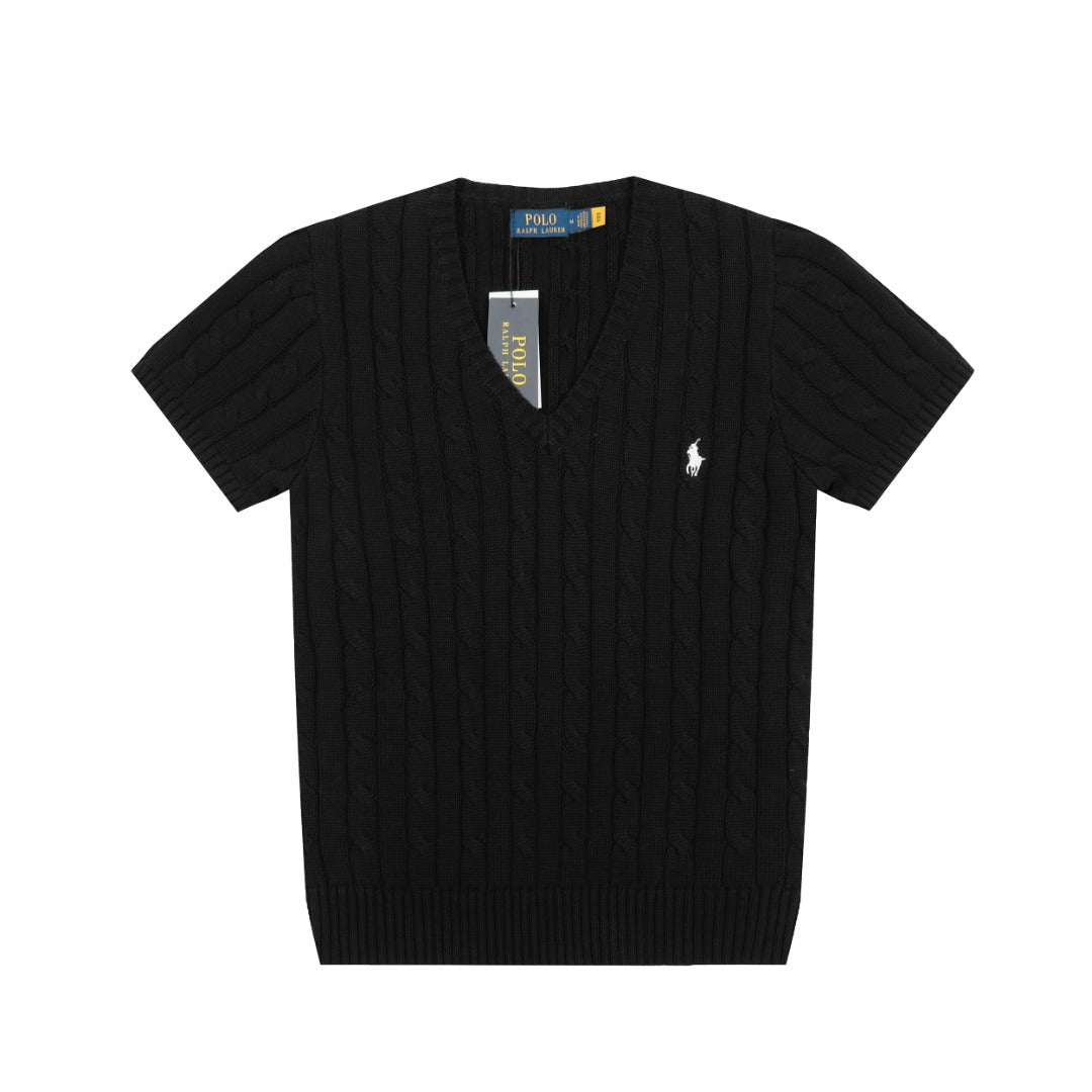 Pullover Embroidery Twist Needle Casual Sleeve Women's Sweater