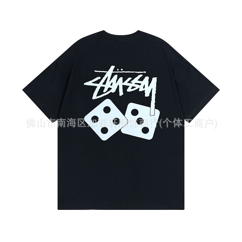 Women's & Men's Fashion Classic World Parade Printed Letters Women's T-shirt