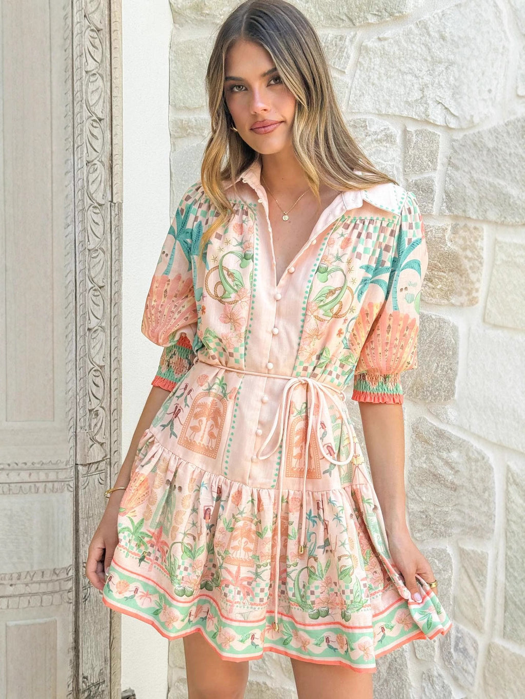 Glamorous Unique Casual Temperament Linen Fairy Dress
