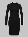 Spring Elegant Low-cut Pleated One-step High Waist Design Dress