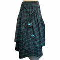 Women's Autumn Long Dress Stitching Irregular Swing Skirts