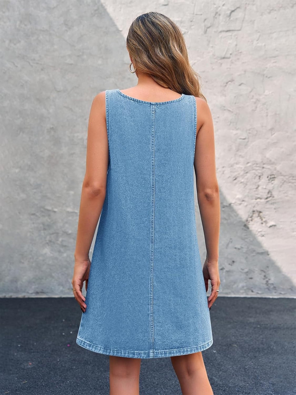 Women's Summer Denim Suspender Fashion Casual Skirts