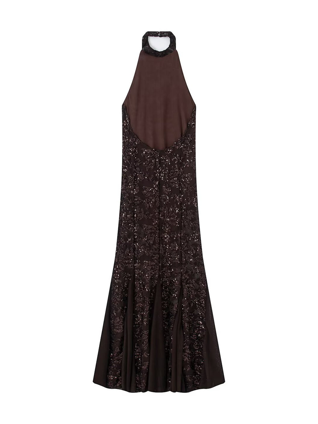 Women's Summer Fashionable Sequins Hanging Collar Small Clothing