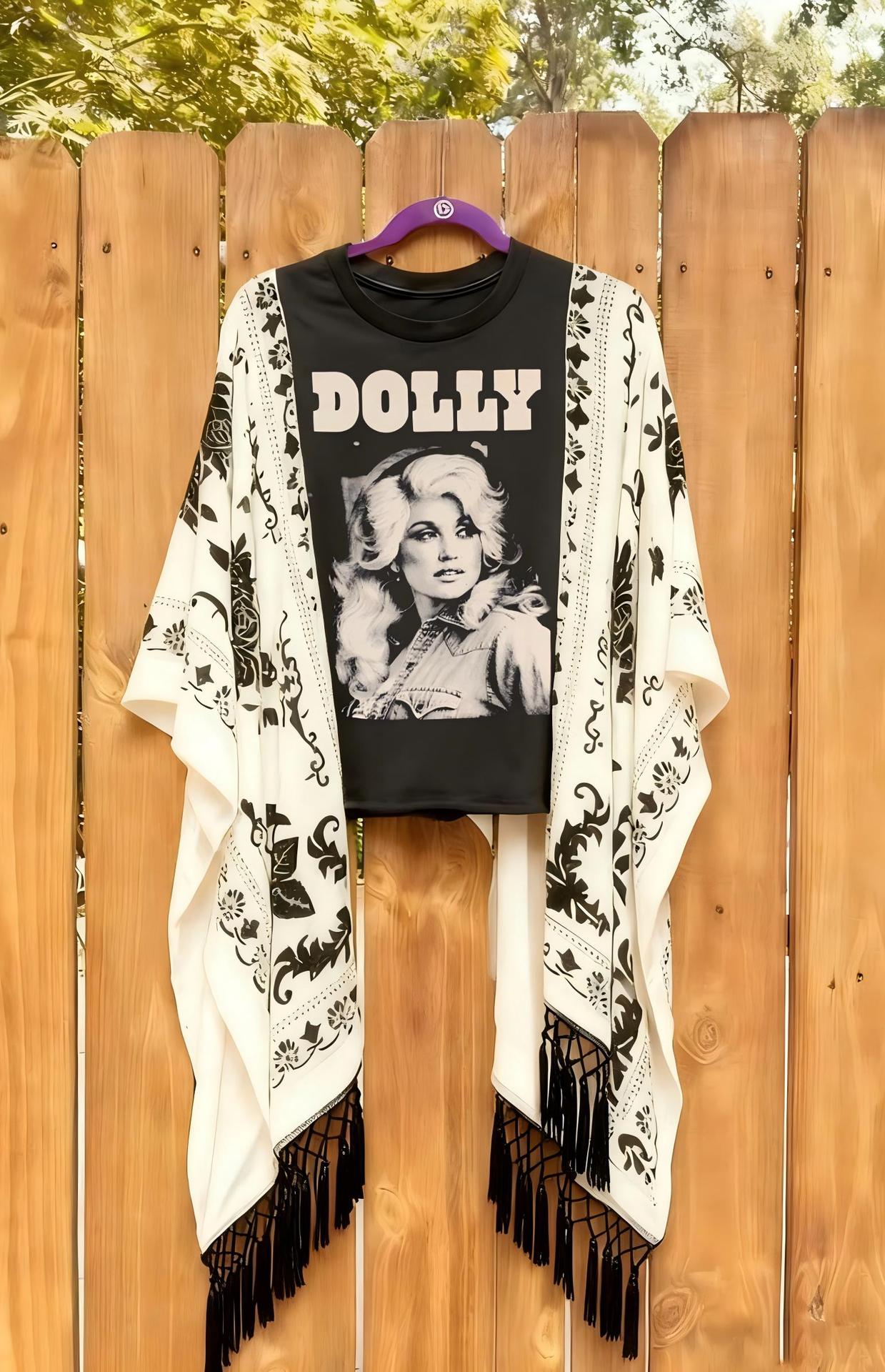 Women's Street Retro Printed Loose Batwing Sleeve Women's T-shirt