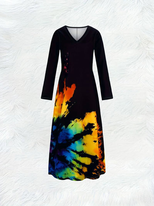Casual Latin American Lady Style Xi Dress