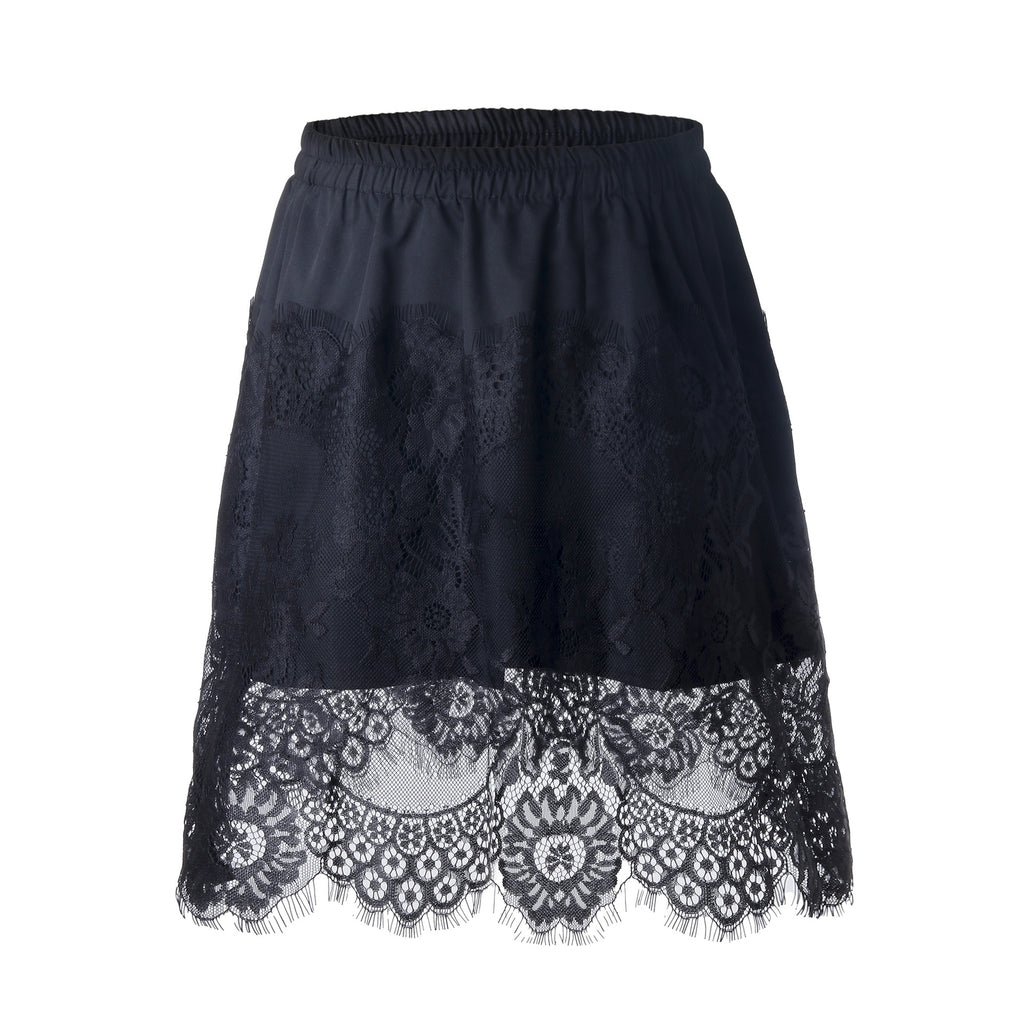 Curtain Inner Bandage Dress Base Lace Skirts