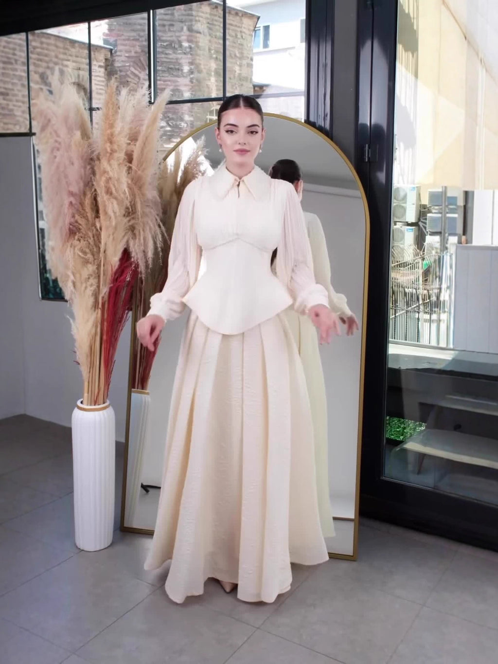 Women's Summer Elegant Soft Temperament Long Sleeve Dress