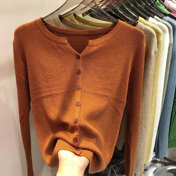 Women's Outer Wear Spring Long Sleeve Inner Women's Sweater