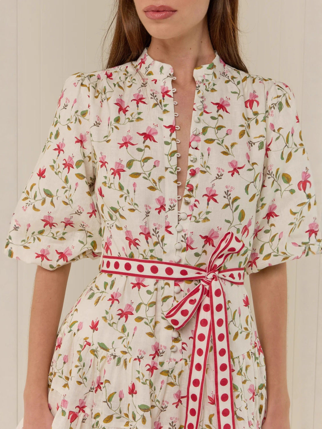 Versatile Popular Casual Fashion Linen Mini Dress