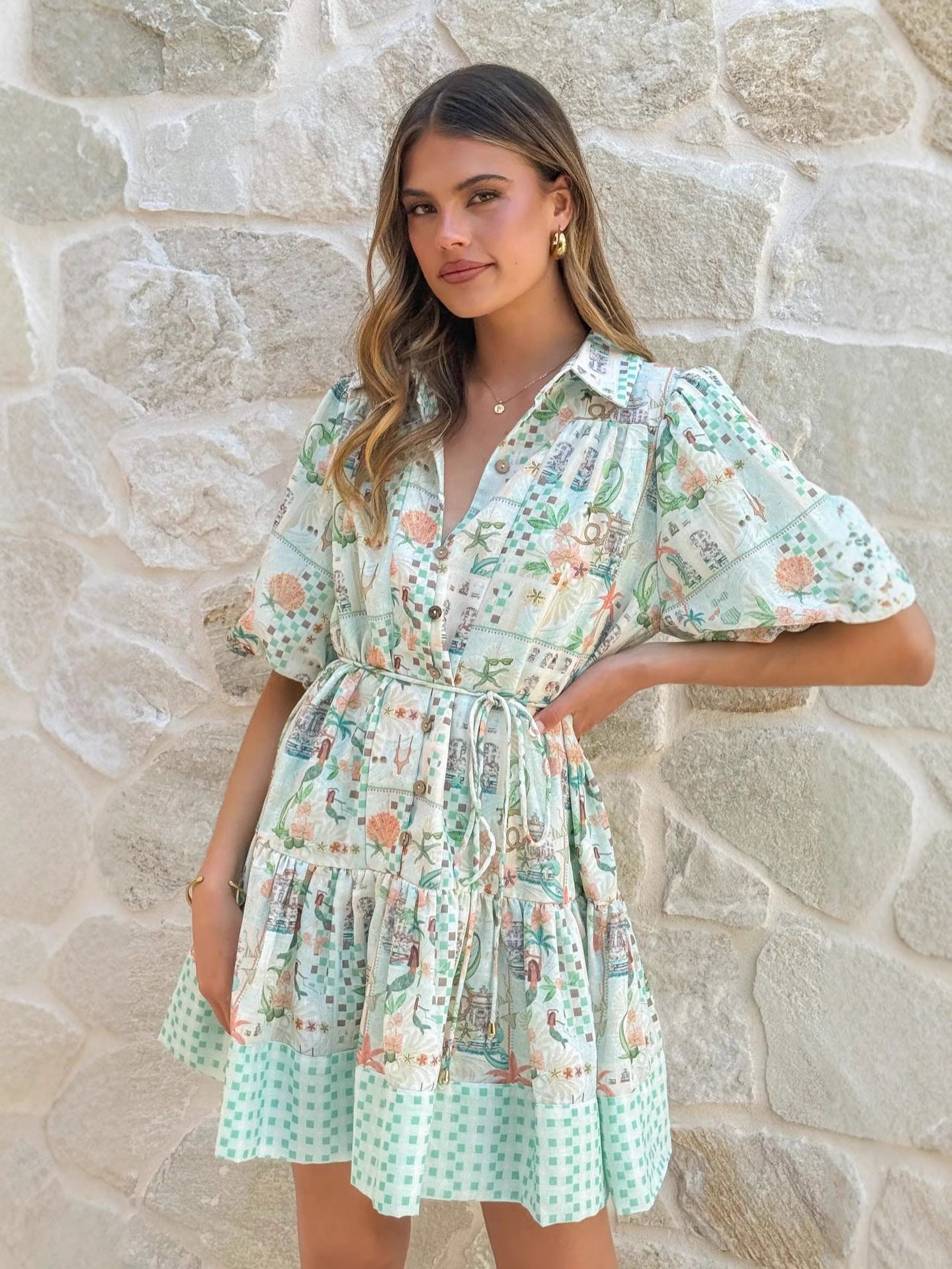 Glamorous Unique Casual Temperament Linen Fairy Dress