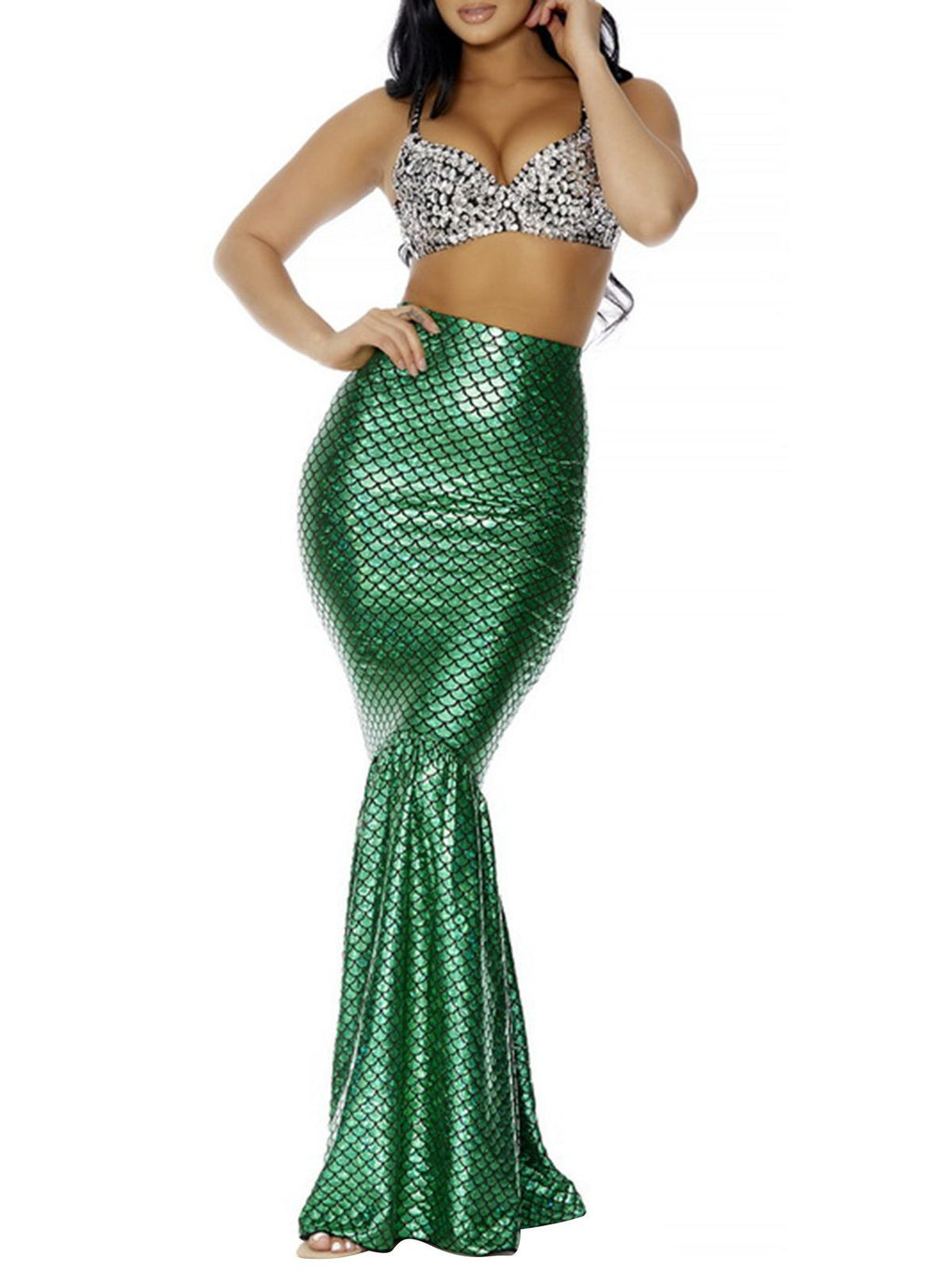 Mermaid High Waist Sexy Skinny Long Skirt