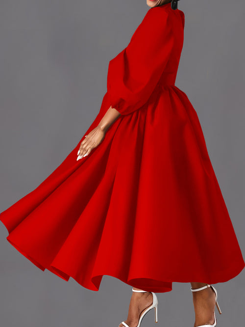 A- Line Shirt With Pockets Belt Skirts