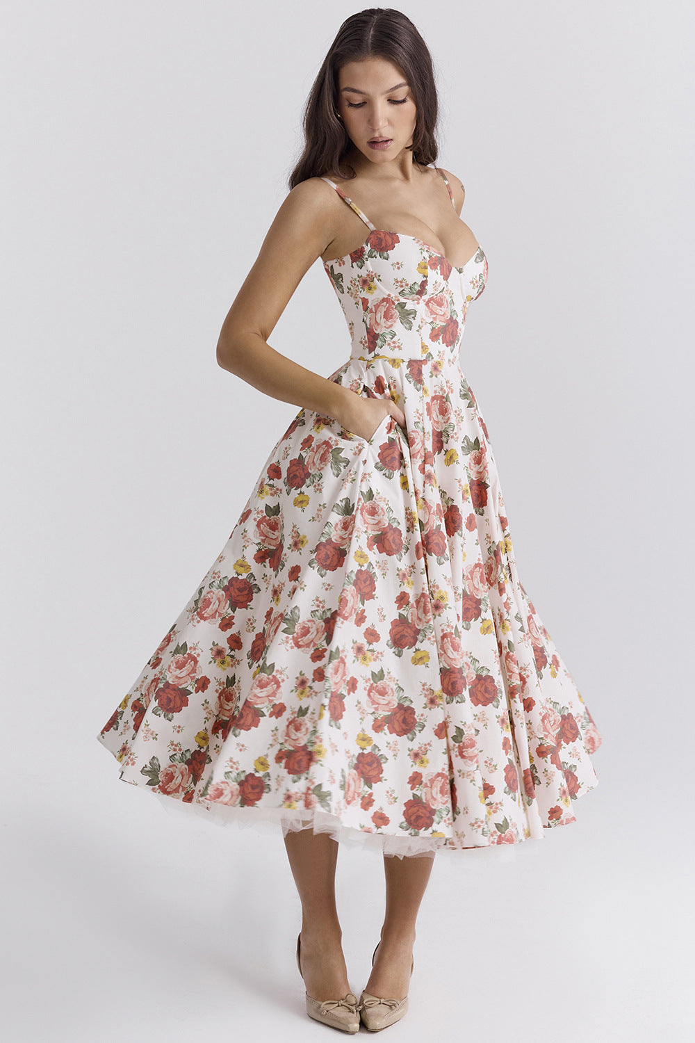 Super Nice Princess French Mesh Large Dress