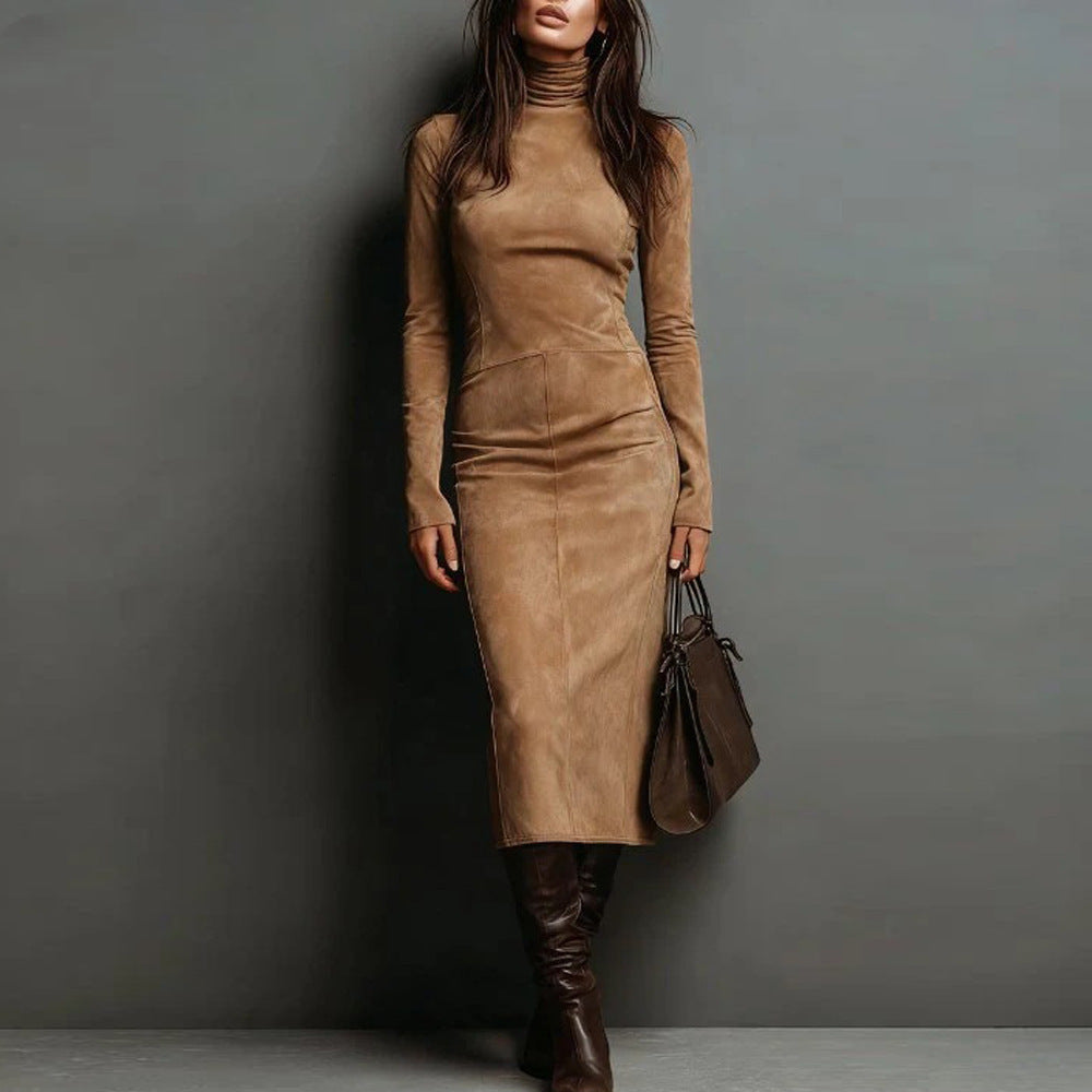 Women's Sexy Slim Long Sleeve Bottoming Slimming Match With Temperament Dress
