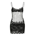 Women's Mesh Lace Sexy Nightdress Vacation Style Dress