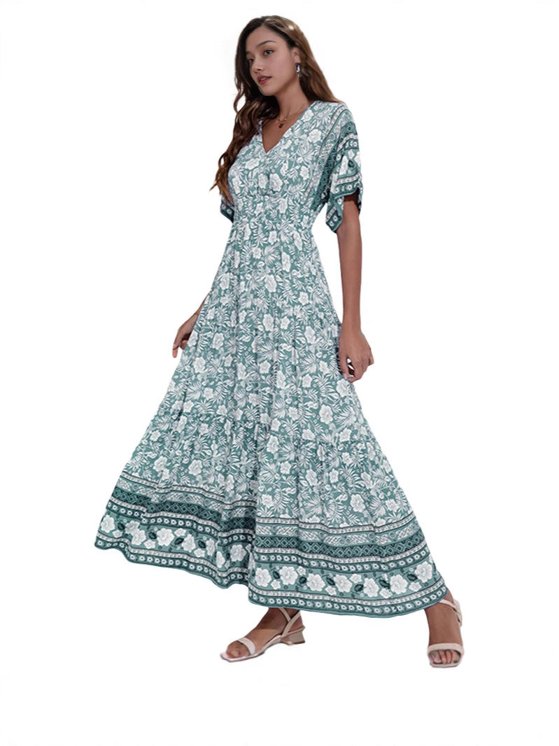 Women's Bohemian Casual Tassel Head Vacation Style Skirts