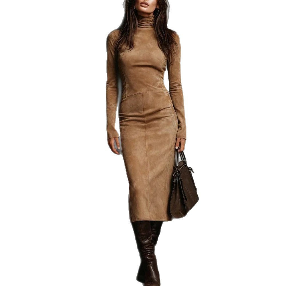 Women's Sexy Slim Long Sleeve Bottoming Slimming Match With Temperament Dress