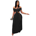 Women's Fashion Wear Sexy Bandeau Mesh Dress