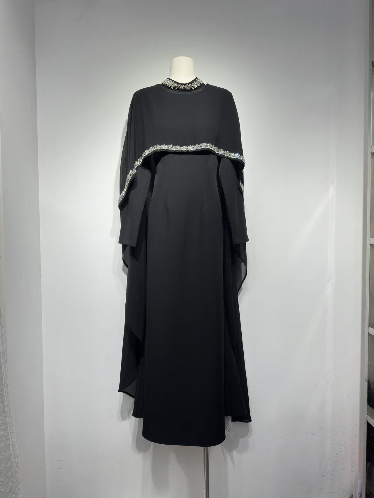 High-grade Cloak Robe Autumn Elegant Long Dress