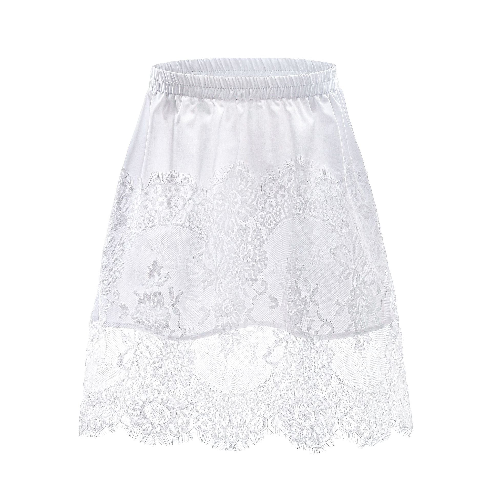 Curtain Inner Bandage Dress Base Lace Skirts