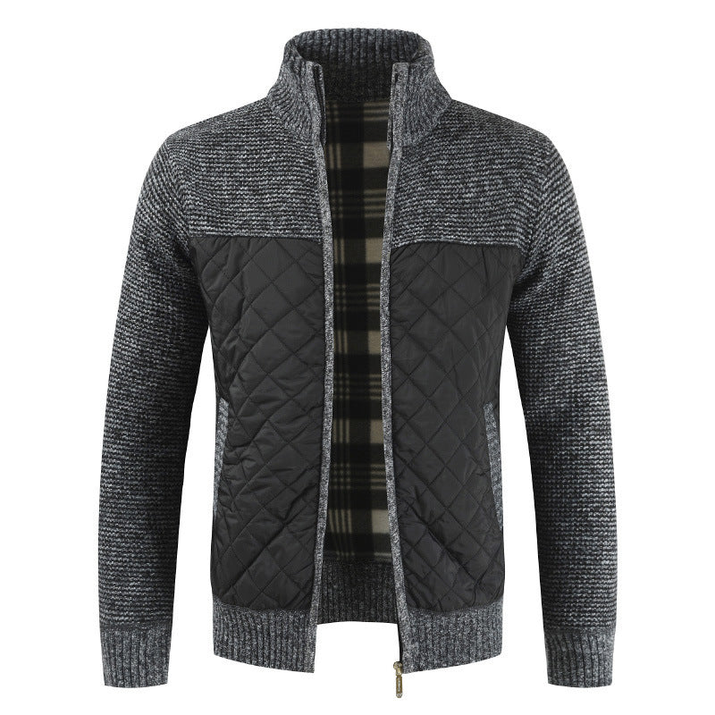 Autumn Loose Casual Thickened Stand Collar Women's Sweater