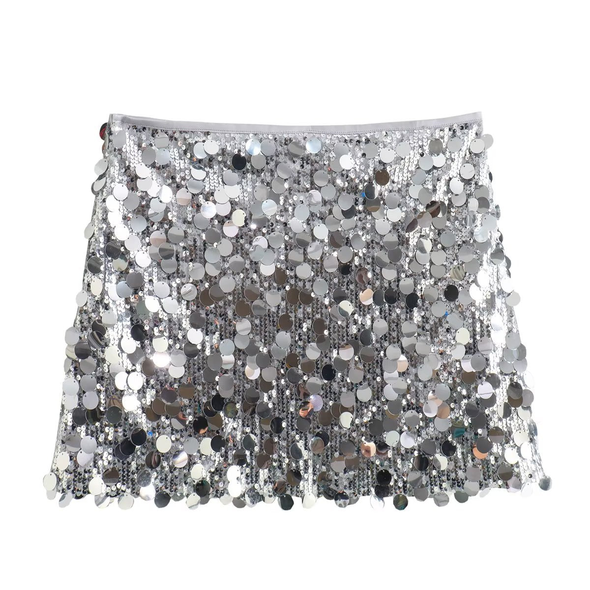 Cool Women's Sequined Sheath Mini Sexy Skirts