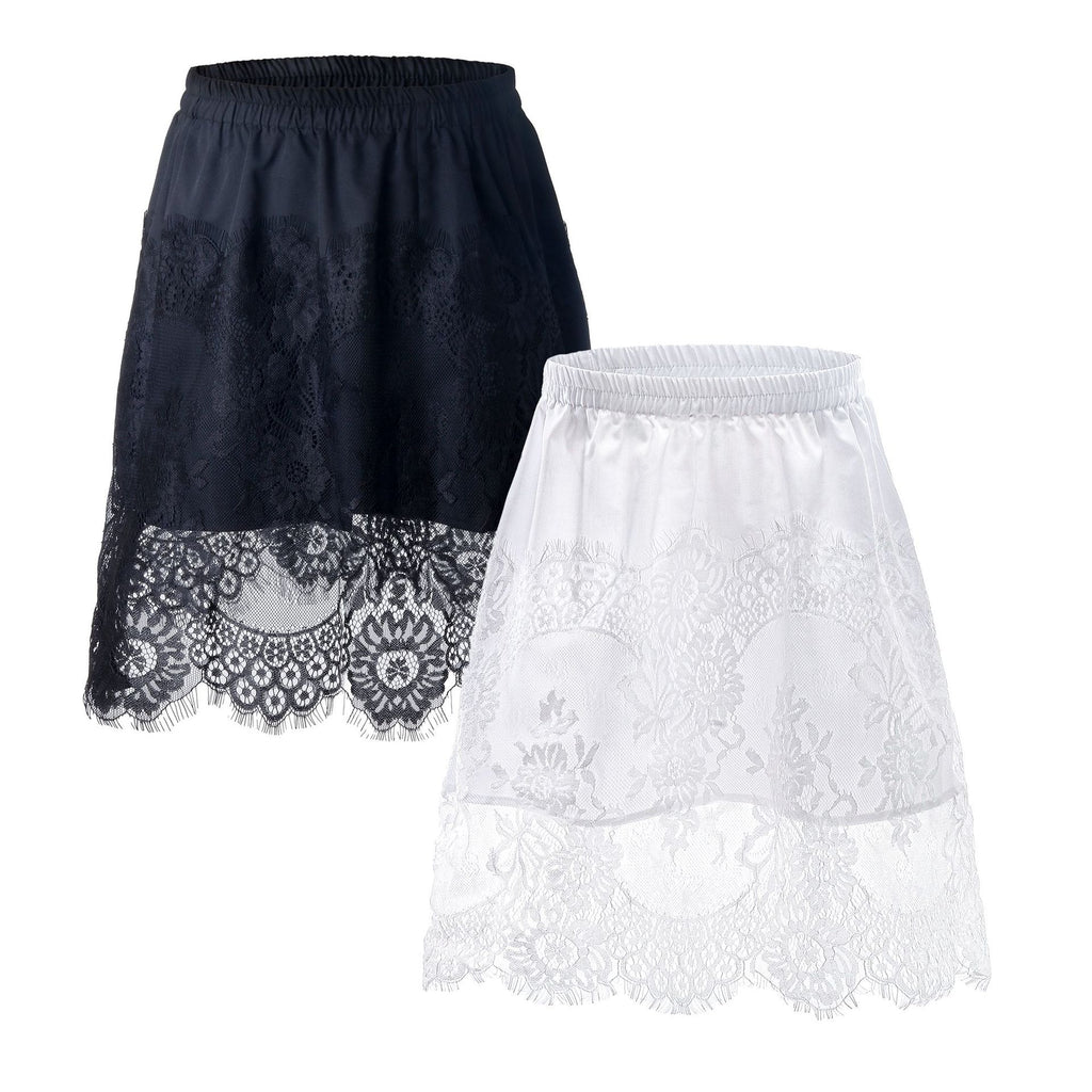 Curtain Inner Bandage Dress Base Lace Skirts