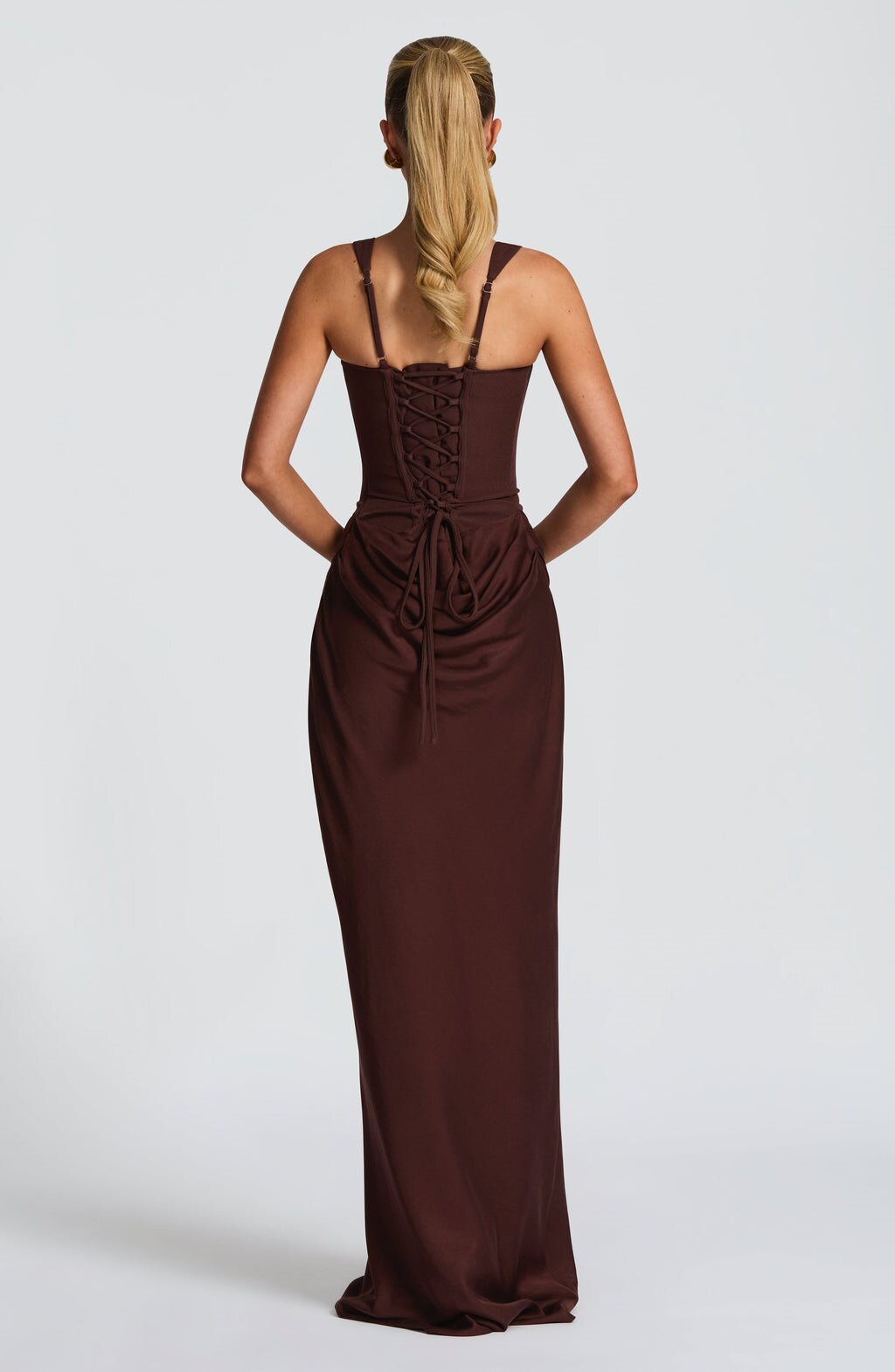 Color Sexy Fashion Sleeveless Pleated Square Collar Dress