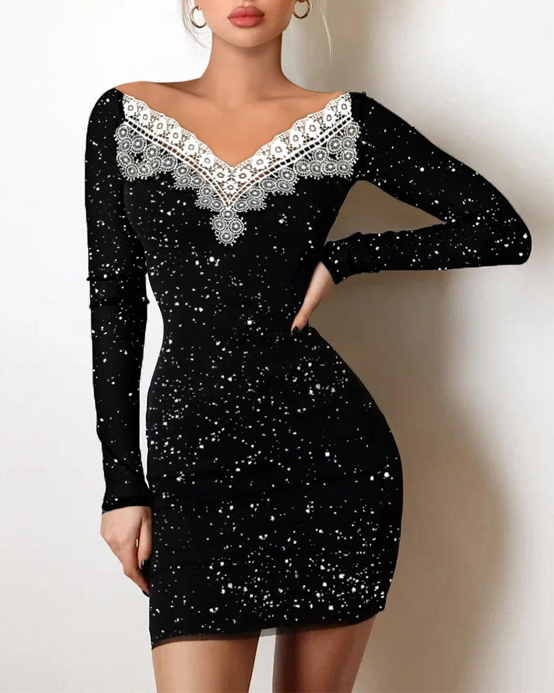 Cool Classic Women's Hot Sier Black Dress