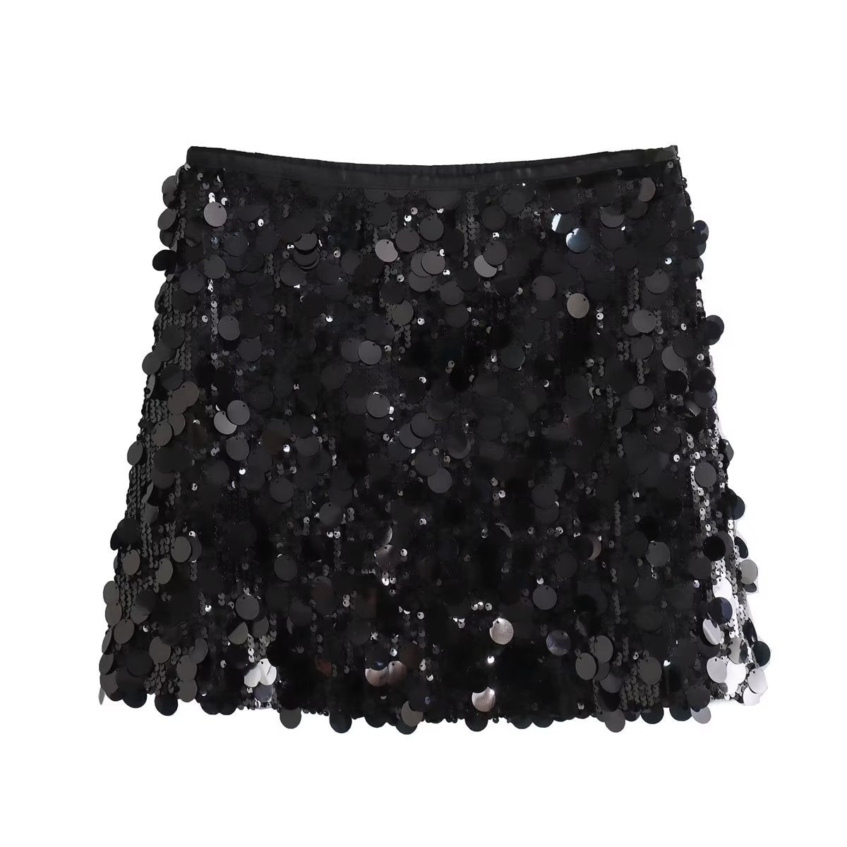 Cool Women's Sequined Sheath Mini Sexy Skirts