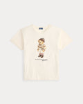 Women's Casual Bear Printed Summer Round Neck Women's T-shirt