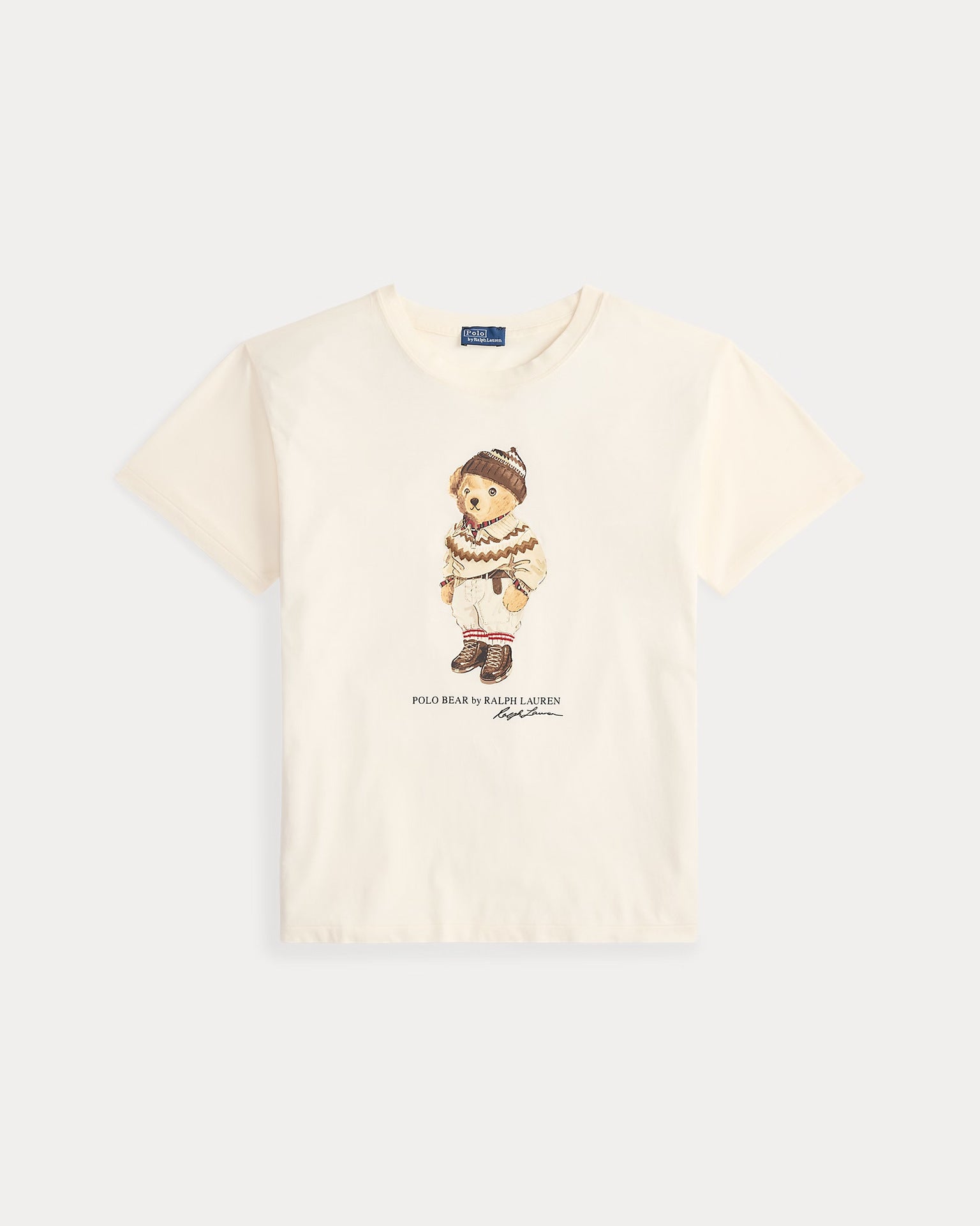 Women's Casual Bear Printed Summer Round Neck Women's T-shirt