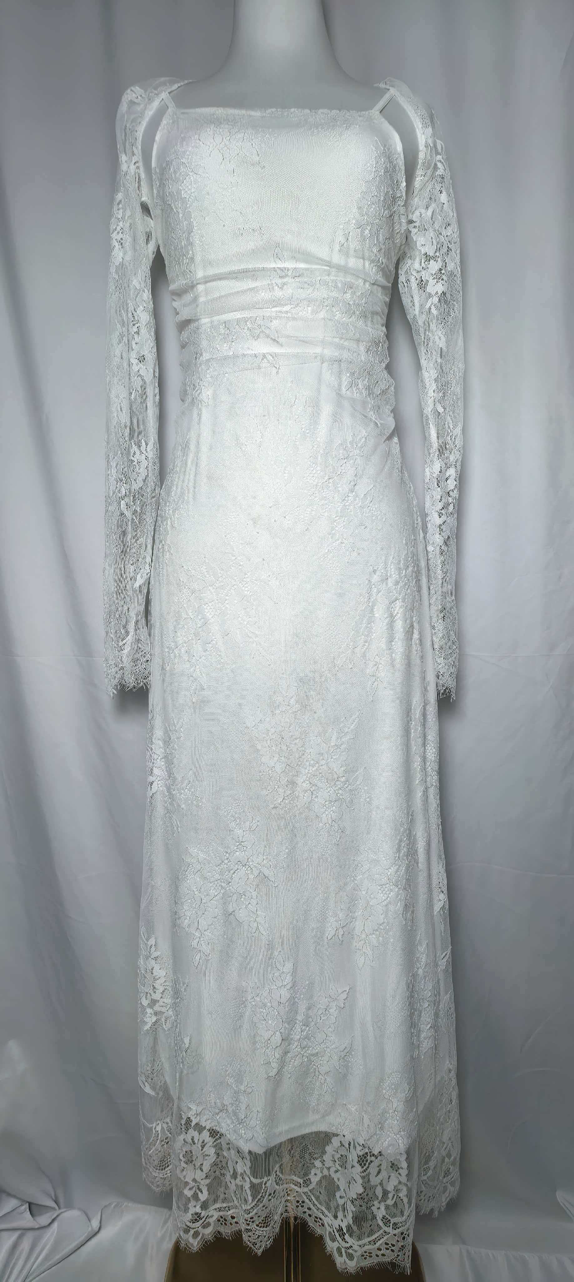 Women's Autumn Lace Long-sleeved Waistcoat Strap For Dress