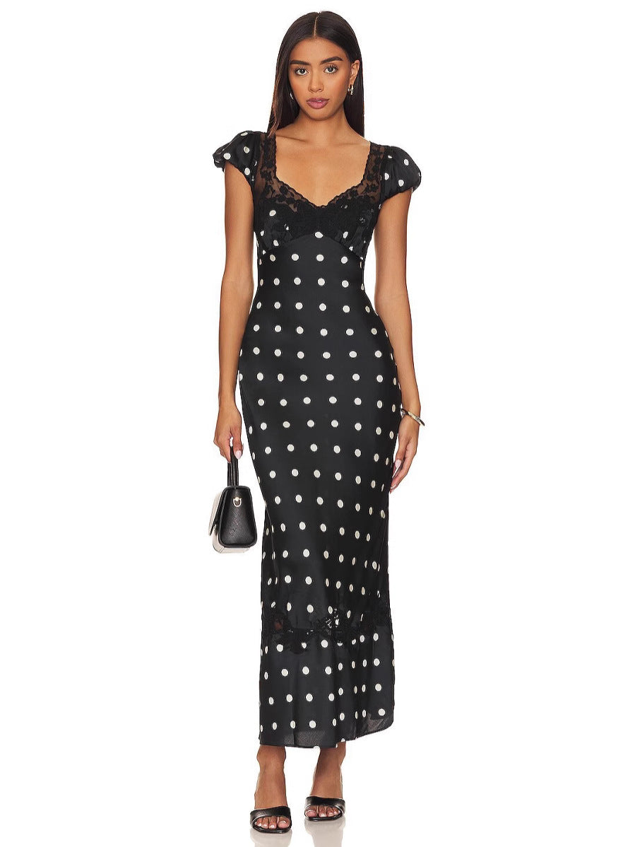 Attractive New Spring Fashion Forged Printed Dress