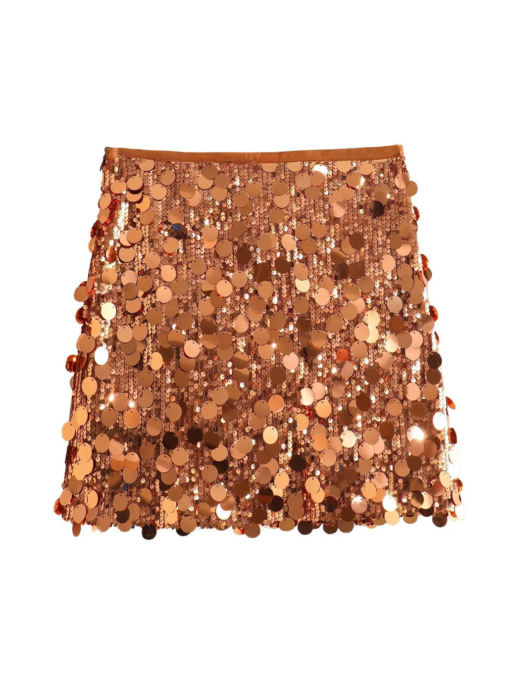 Cool Women's Sequined Sheath Mini Sexy Skirts