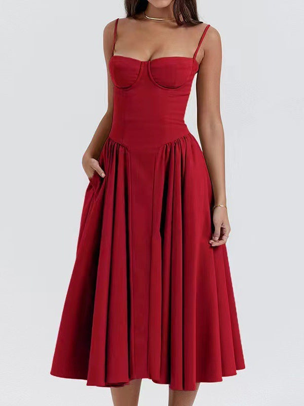 Thick Material Sexy Slim Fit Temperament Skirts