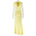 Women's Simple Street Pleated Hip Sexy Sleeveless Skirts