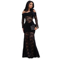 Women's Fashion Wear Sexy Lace Sheath Dress