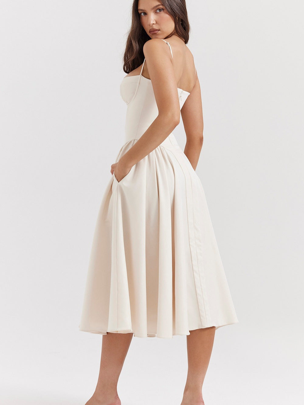 Thick Material Sexy Slim Fit Temperament Skirts