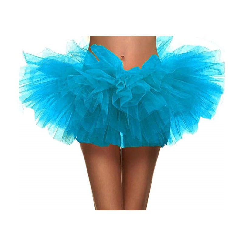 Tulle Pettiskirt Half-length Large Rainbow Color Shorts