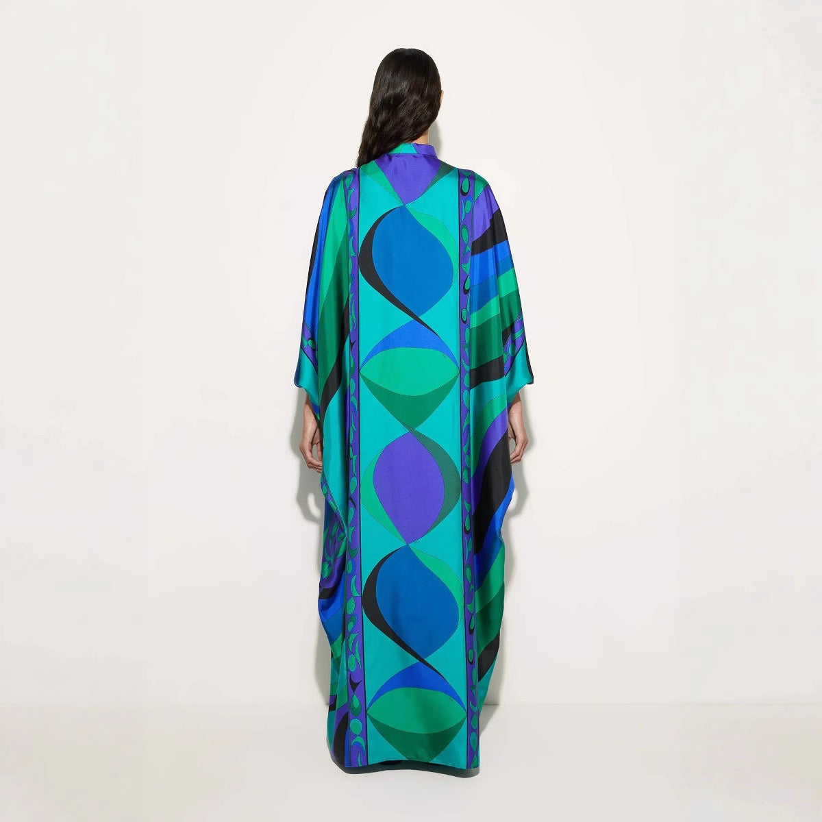 Women's Summer Intellectual Style Round Neck Tied Dress